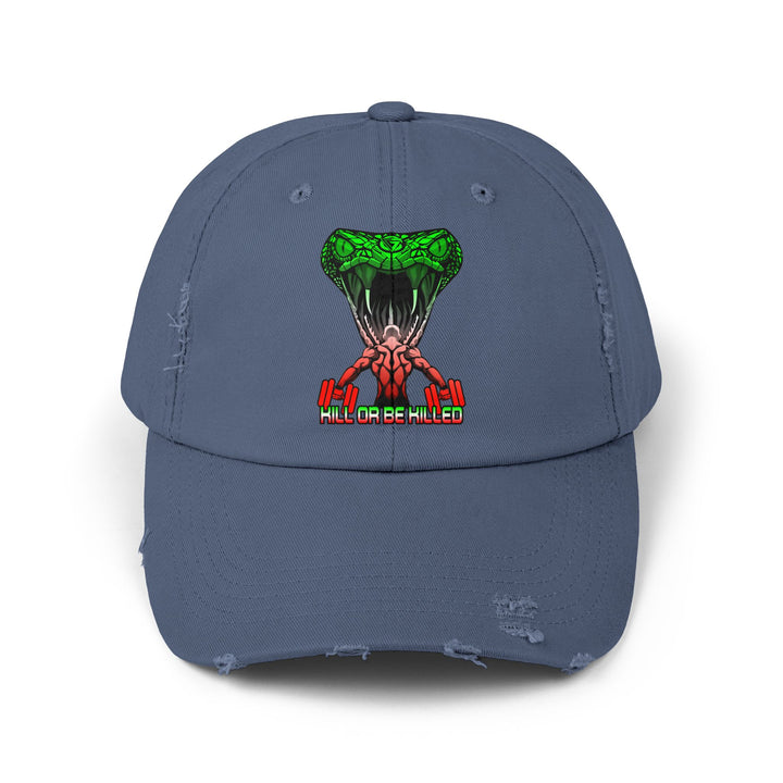 MAN VS VIPER RED WHITE GREEN FADE /KILL OR BE KILLED CAP