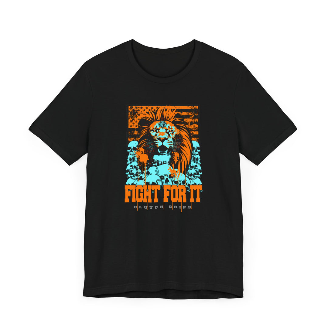 LION HEART FREEDOM TEE MIAMI AQUA ORANGE /FIGHT FOR IT
