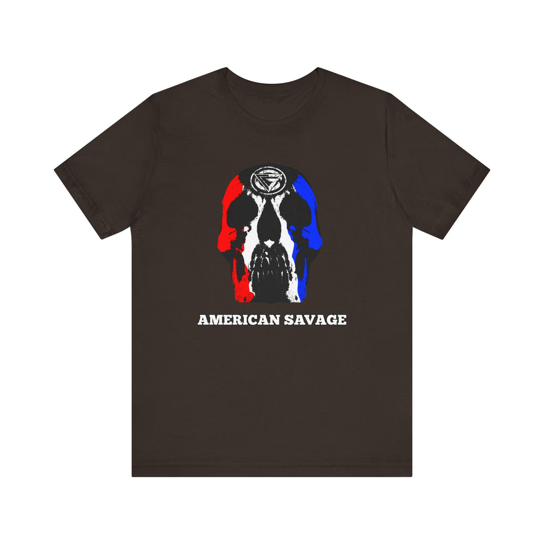 SKULLATOR RED WHITE BLUE /AMERICAN SAVAGE