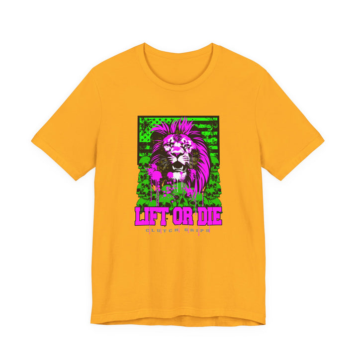 LION HEART PURPLEGREEN/LIFT OR DIE
