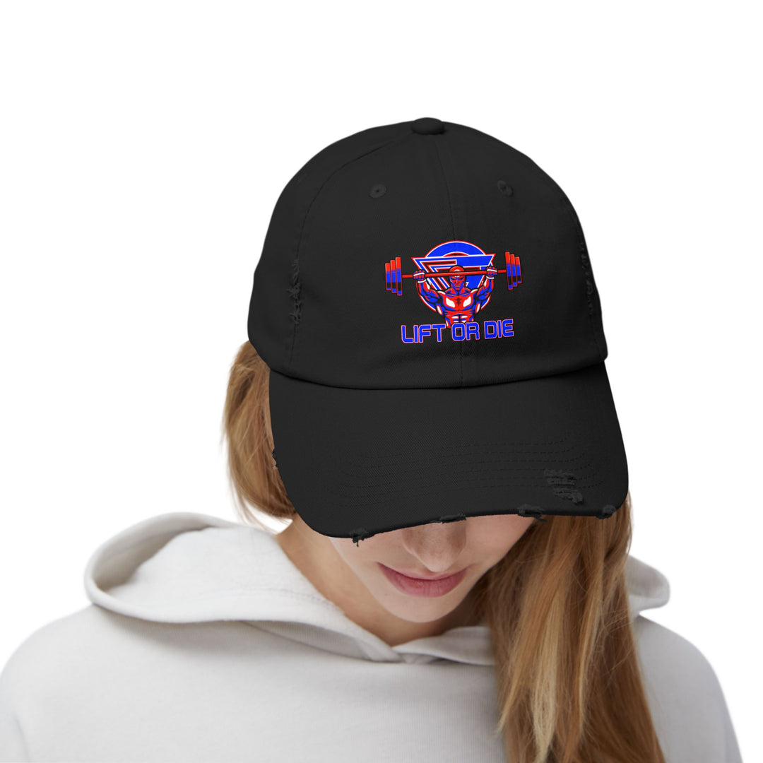 CG HAT ENTER THE MAC RED BLUE/LIFT OR DIE/CAP