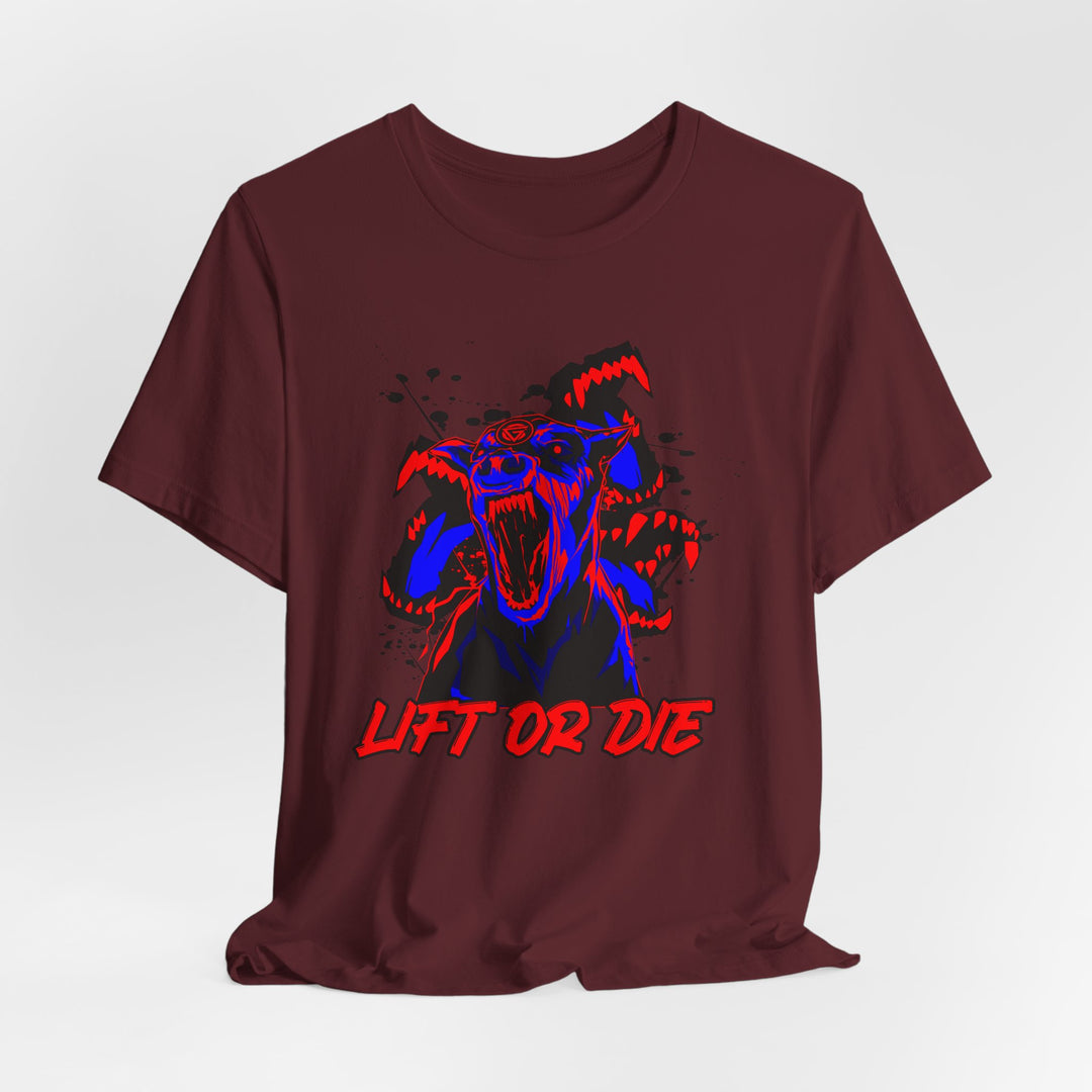CG MAD DOG RED BLUE/LIFT OR DIE