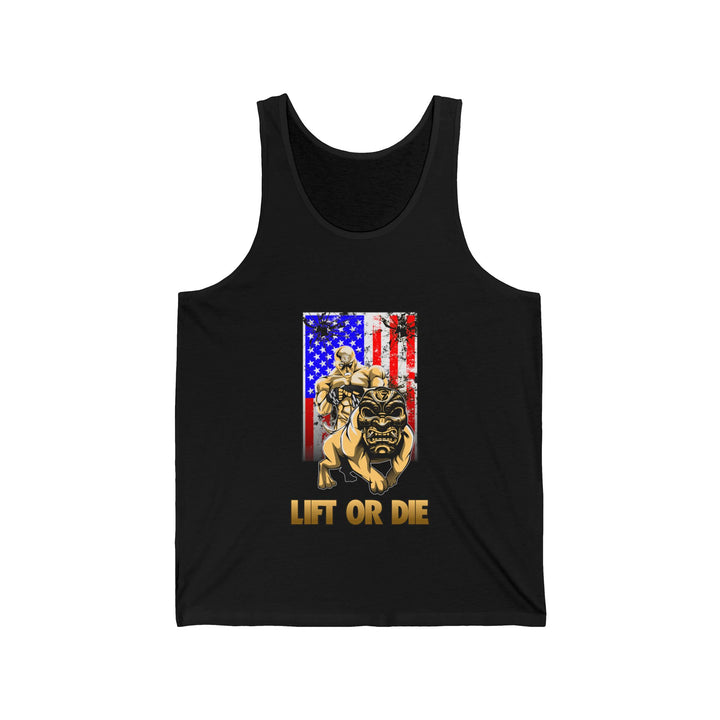 ANGRY DOG SAND FLAG TANK /LIFT OR DIE