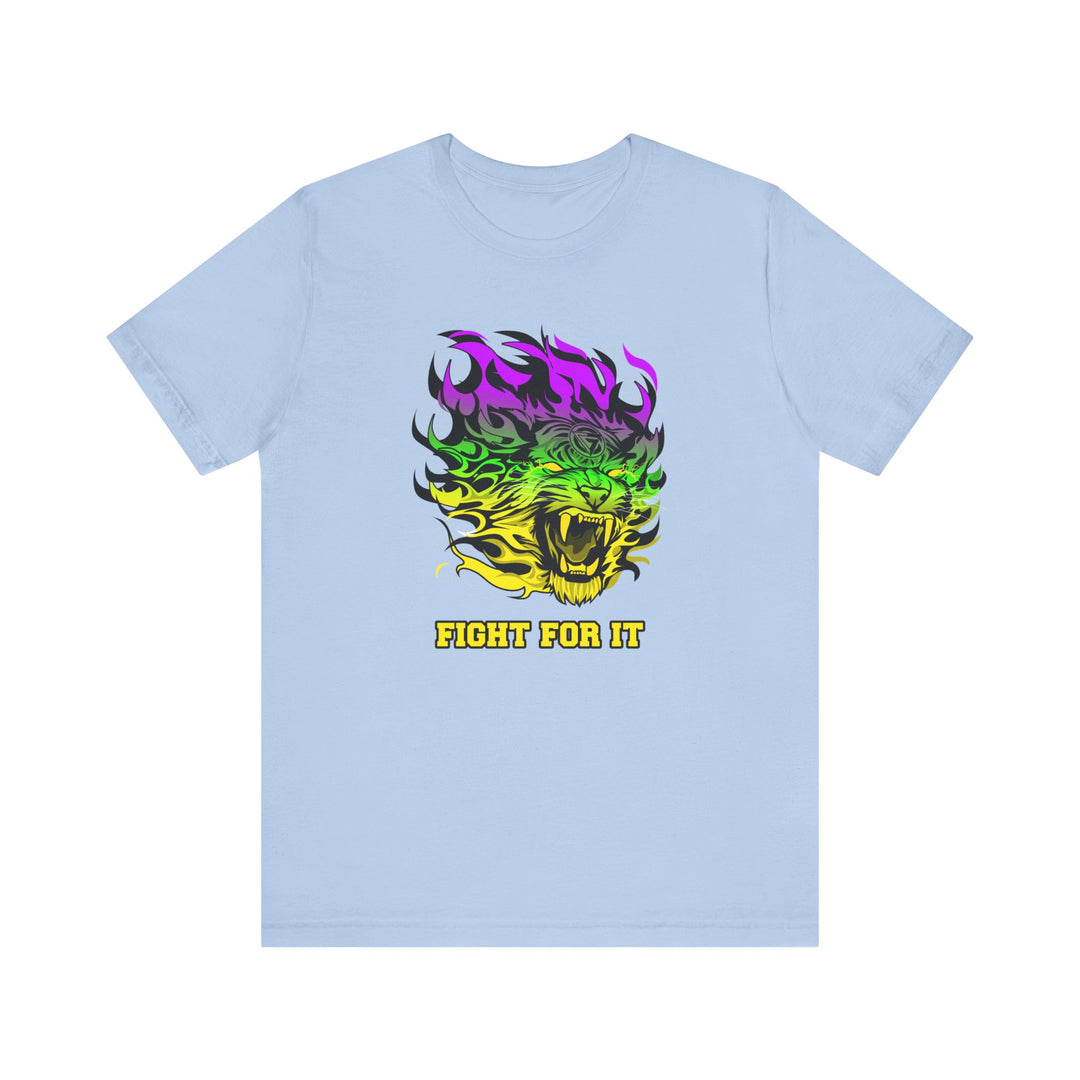 TIGER FLAME YELLOW GREEN PURPLE /FIGHT FOR IT
