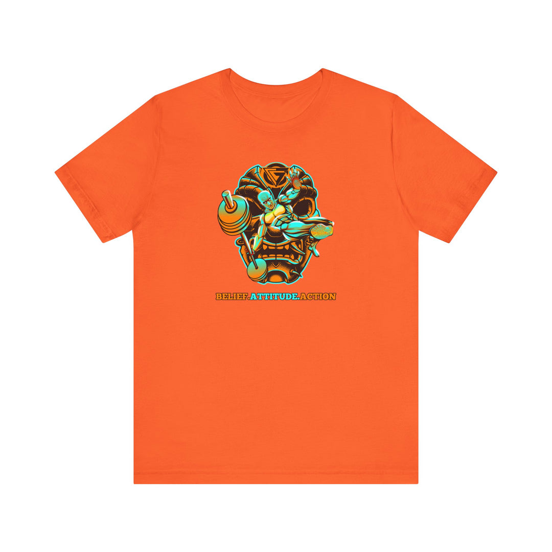 MAC-JUMP MIAMI AQUA ORANGE MASK /BELIEF ATTITUDE ACTION