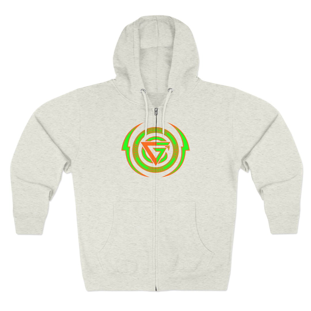 CG TIGER FLAME GREEN ORANGE/LIVE FOR IT