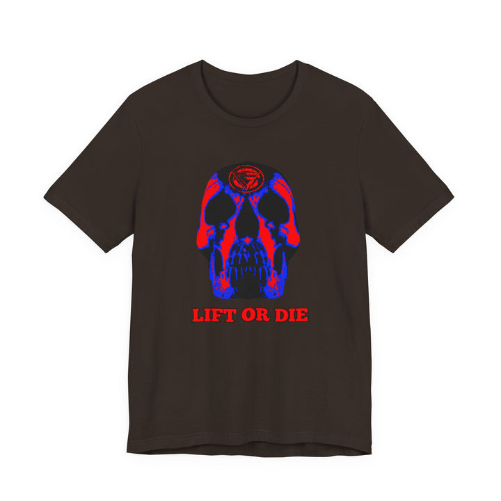 SKULLATOR RED BLUE /LIFT OR DIE