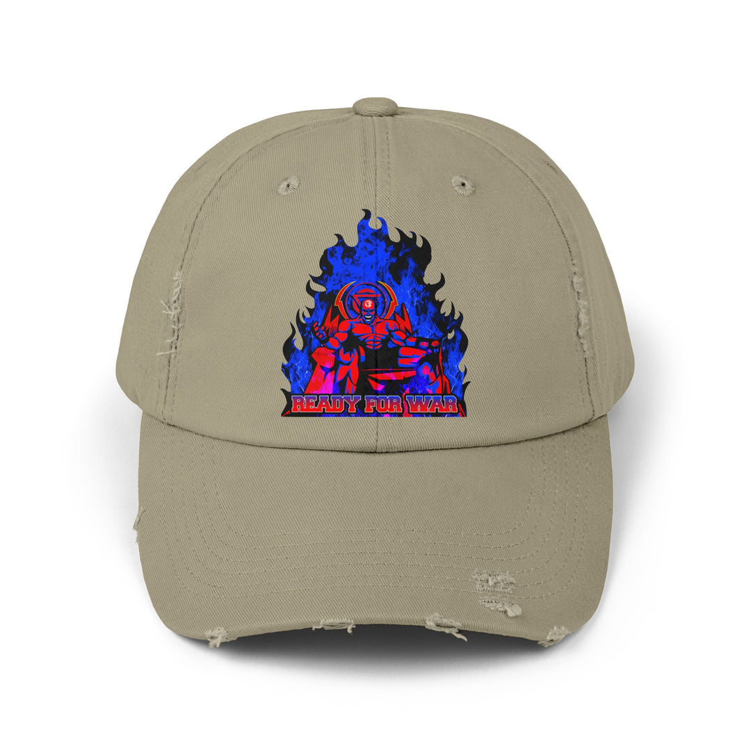 MAC FINAL BOSS FIRE CHAIR RED BLUE /READY FOR WAR CAP