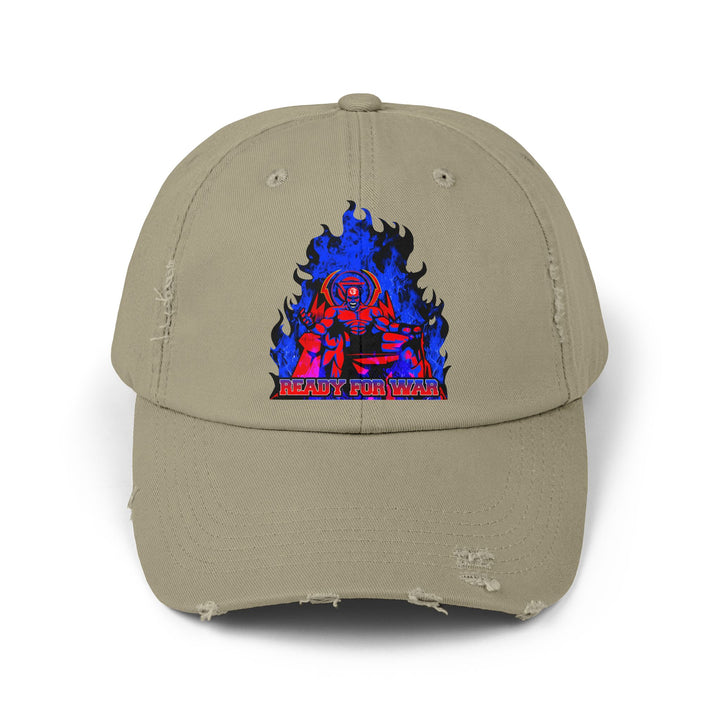 MAC FINAL BOSS FIRE CHAIR RED BLUE /READY FOR WAR CAP