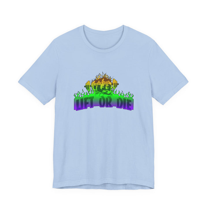 CG FIST PURPLE GREEN FADE /LIFT OR DIE