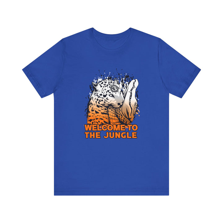 CG JAGUAR VS GATOR ORANGE WHITE /WELCOME TO THE JUNGLE