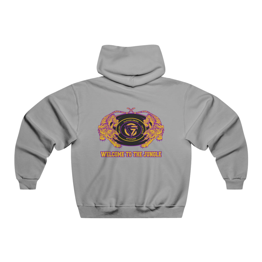 TIGER VS TIGER PURPLE/GOLD  WELCOME TO THE JUNGLE
