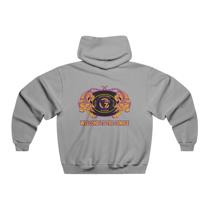 TIGER VS TIGER PURPLE/GOLD  WELCOME TO THE JUNGLE