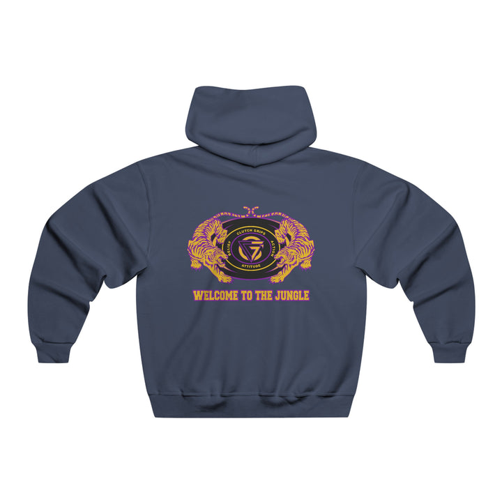 TIGER VS TIGER PURPLE/GOLD  WELCOME TO THE JUNGLE