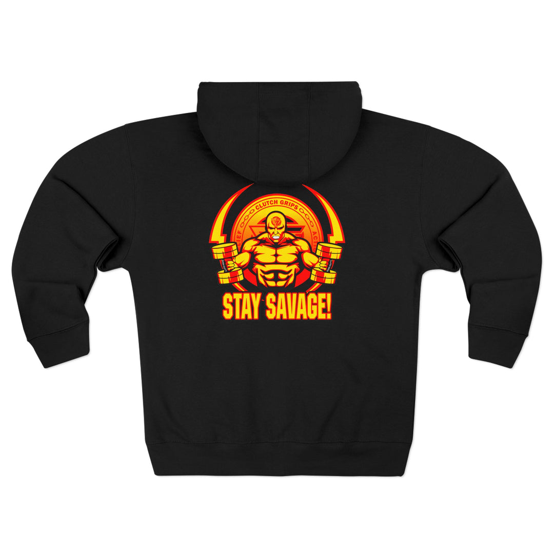 CG BIG MAC RED ORANGE GOLD/STAY SAVAGE ZIP UP