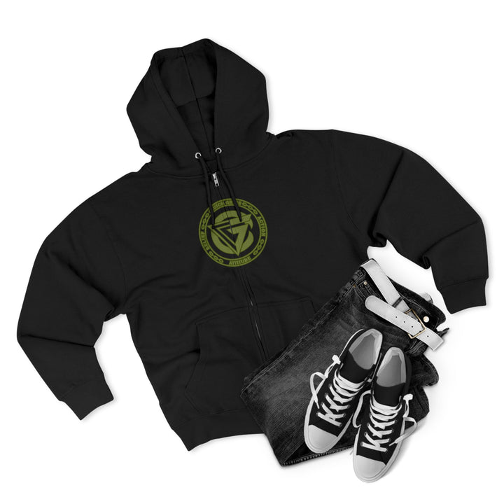 MAC VS SNAKE DESERT SAND GREEN /LIFT OR DIE ZIP UP