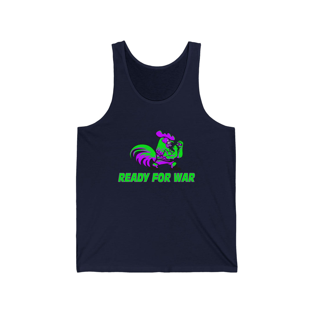 ANGRY ROOSTER PURPLE GREEN/READY FOR WAR