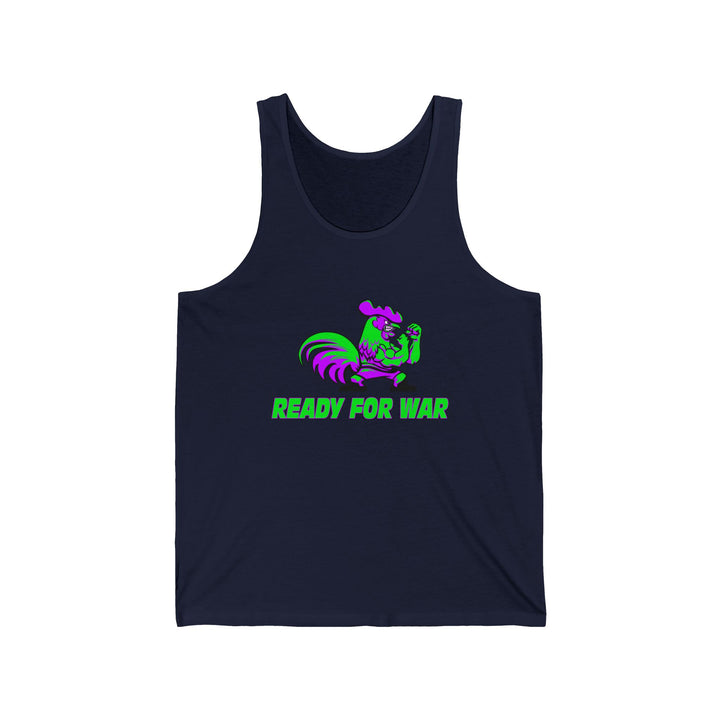 ANGRY ROOSTER PURPLE GREEN/READY FOR WAR