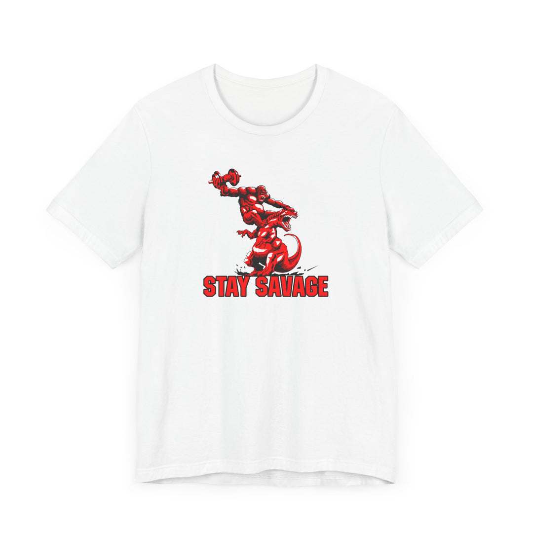CG MAD APE VS ZILLA REMATCH RED WHITE  /STAY SAVAGE