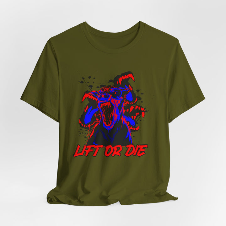 CG MAD DOG RED BLUE/LIFT OR DIE