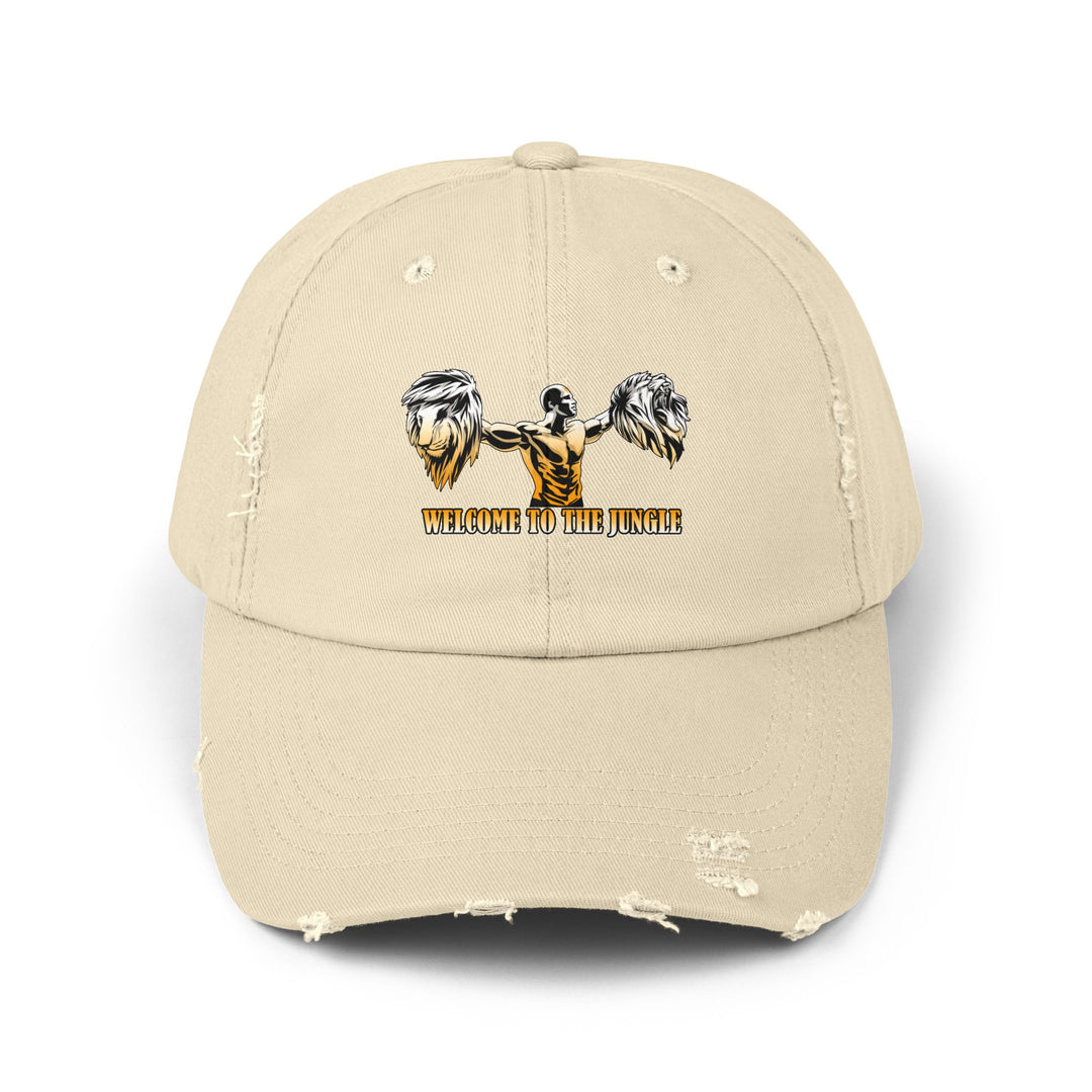 CG BEAST MASTER ORANGE WHITE FADE /WELCOME TO THE JUNGLE CAP