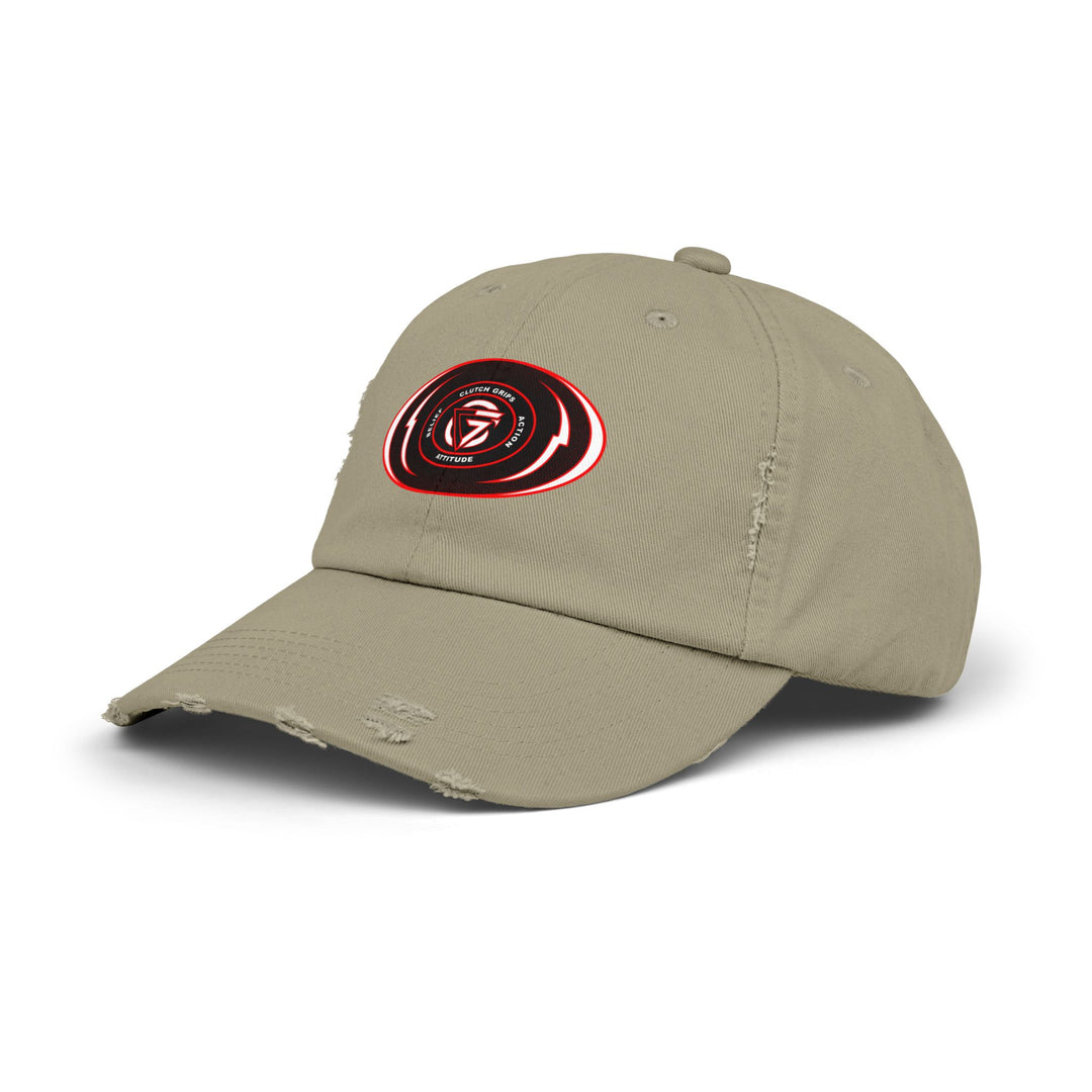CG OVAL LOGO RED WHITE LIGHTNING ARCHES CAP