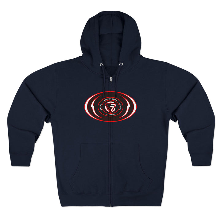 CG ENTER THE MAC RED WHITE/CLUTCHGRIPS ZIP UP
