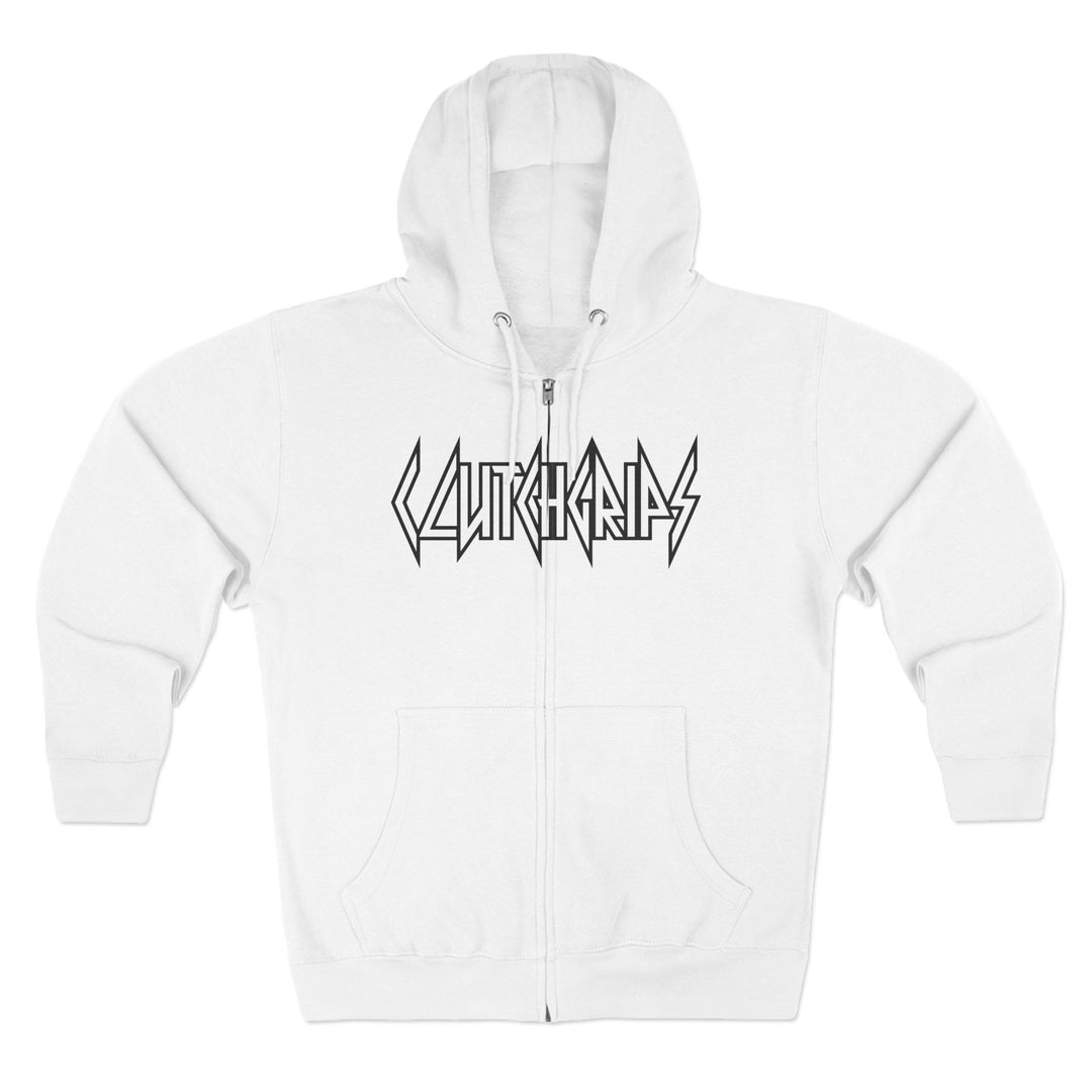 CG TIGER VS TIGER WHITE BLACK /WELCOME TO THE JUNGLE ZIP UP