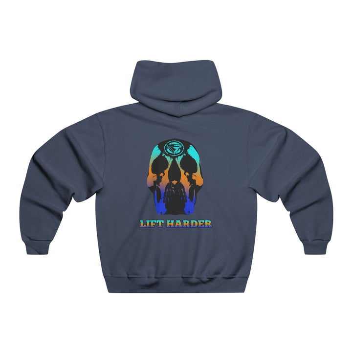 SKULLATOR-BLUE ORANGE AQUA FADE/LIFT HARDER