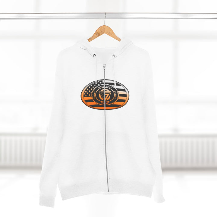 CG LIFT KICK ORANGE WHITE FADE/WELCOME TO THE JUNGLE ZIP UP