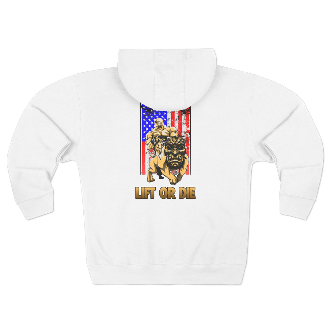 CG ANGRY DG USA BULLET PROOF /LIFT OR DIE ZIP UP