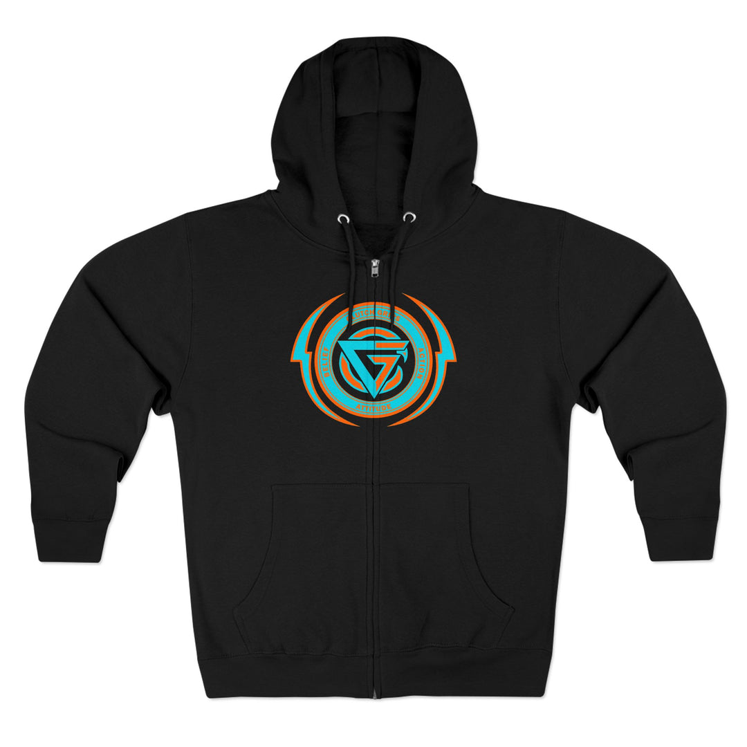 SAMURAI MAC AQUA ORANGE /STAY SAVAGE ZIP UP