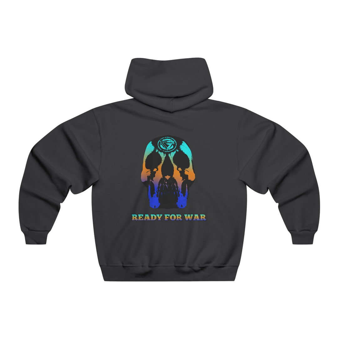 SKULLATOR-BLUE ORANGE AQUA FADE/READY FOR WAR