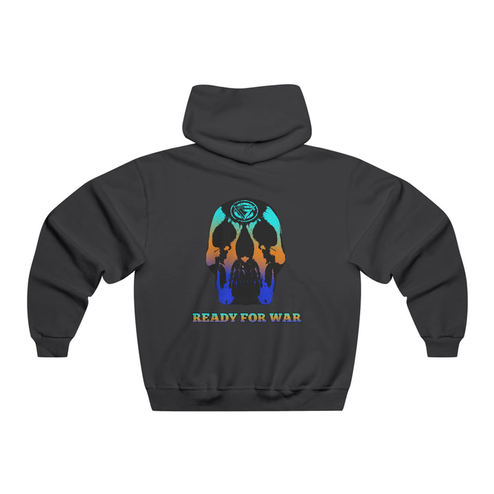 SKULLATOR-BLUE ORANGE AQUA FADE/READY FOR WAR