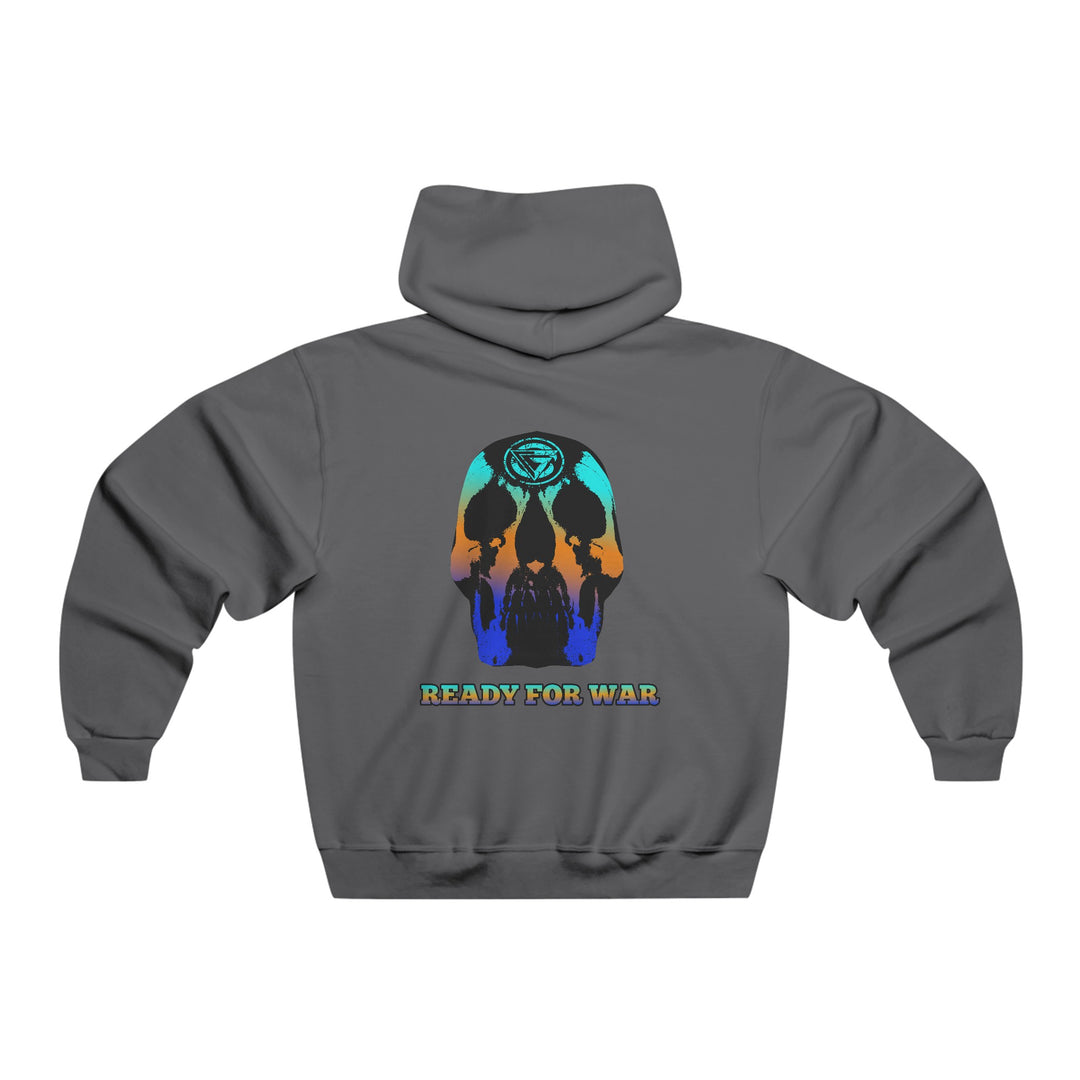 SKULLATOR-BLUE ORANGE AQUA FADE/READY FOR WAR