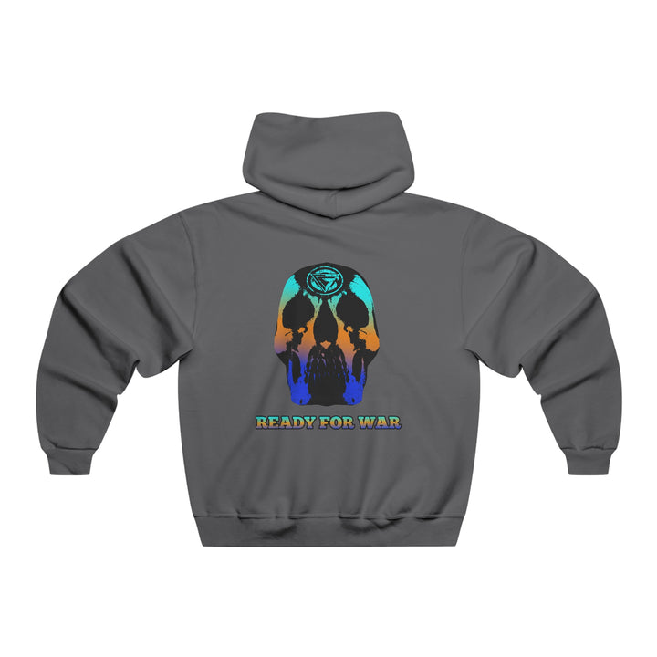 SKULLATOR-BLUE ORANGE AQUA FADE/READY FOR WAR