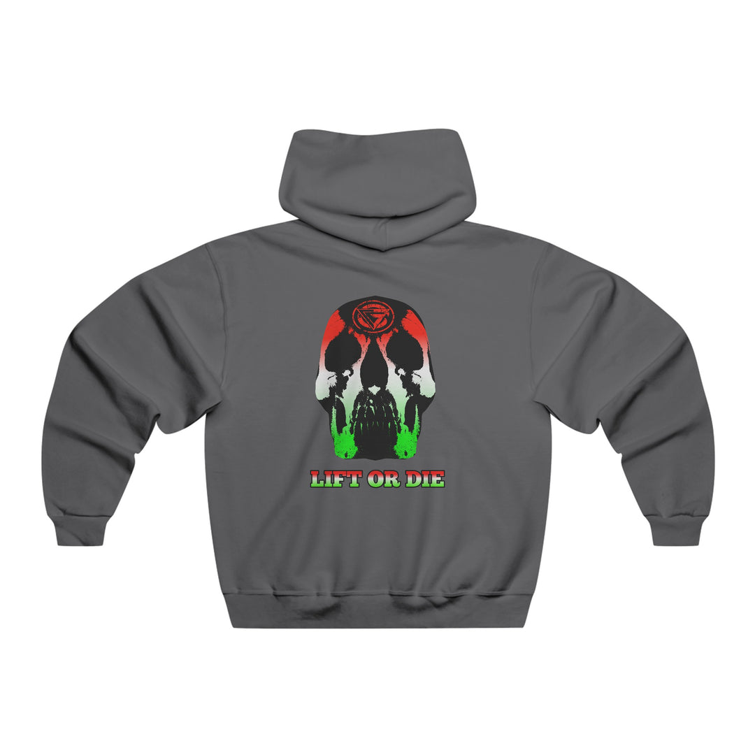 SKULLATOR- RED WHITE GREEN FADE/LIFT OR DIE