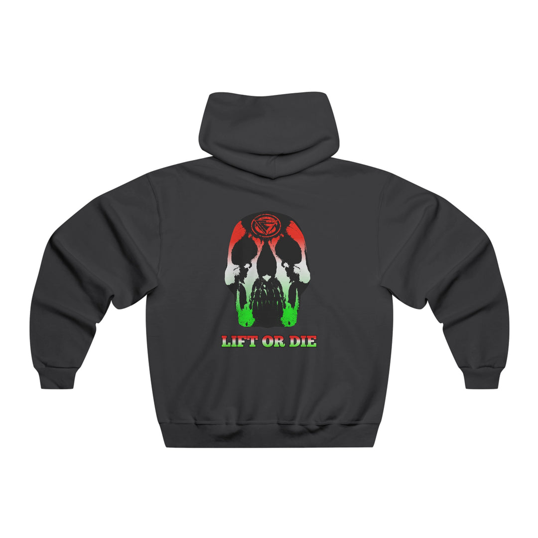 SKULLATOR- RED WHITE GREEN FADE/LIFT OR DIE
