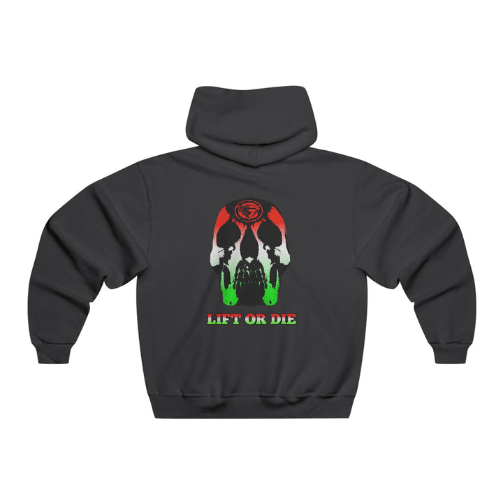 SKULLATOR- RED WHITE GREEN FADE/LIFT OR DIE