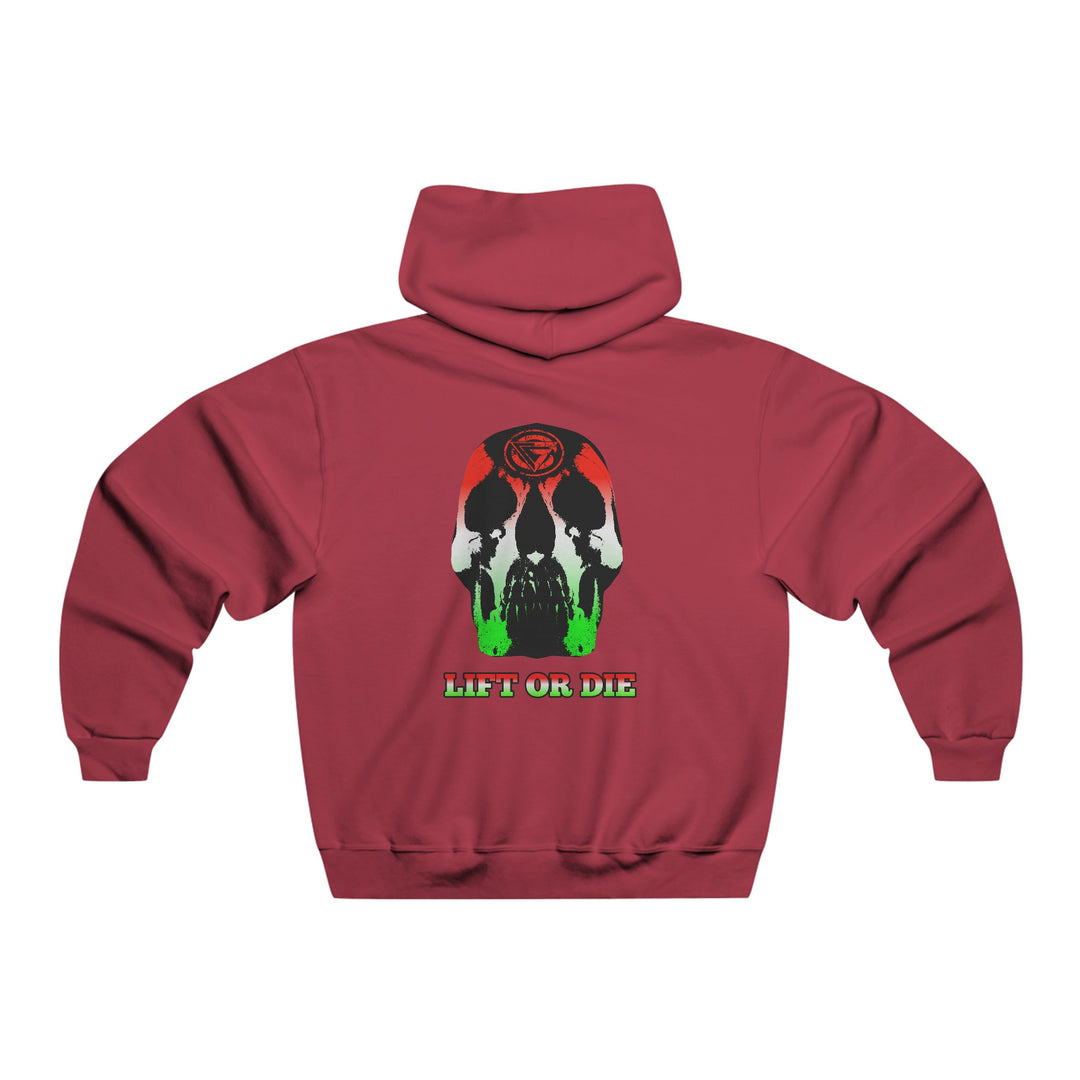 SKULLATOR- RED WHITE GREEN FADE/LIFT OR DIE