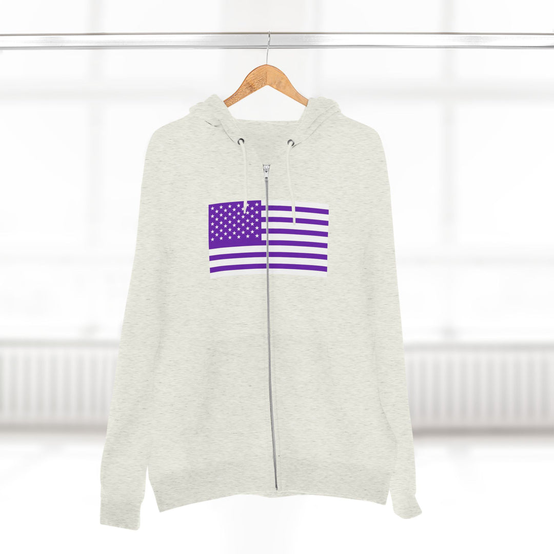 CG EZ RIDER PRUPLE WHITE /STAY SAVAGE ZIP UP