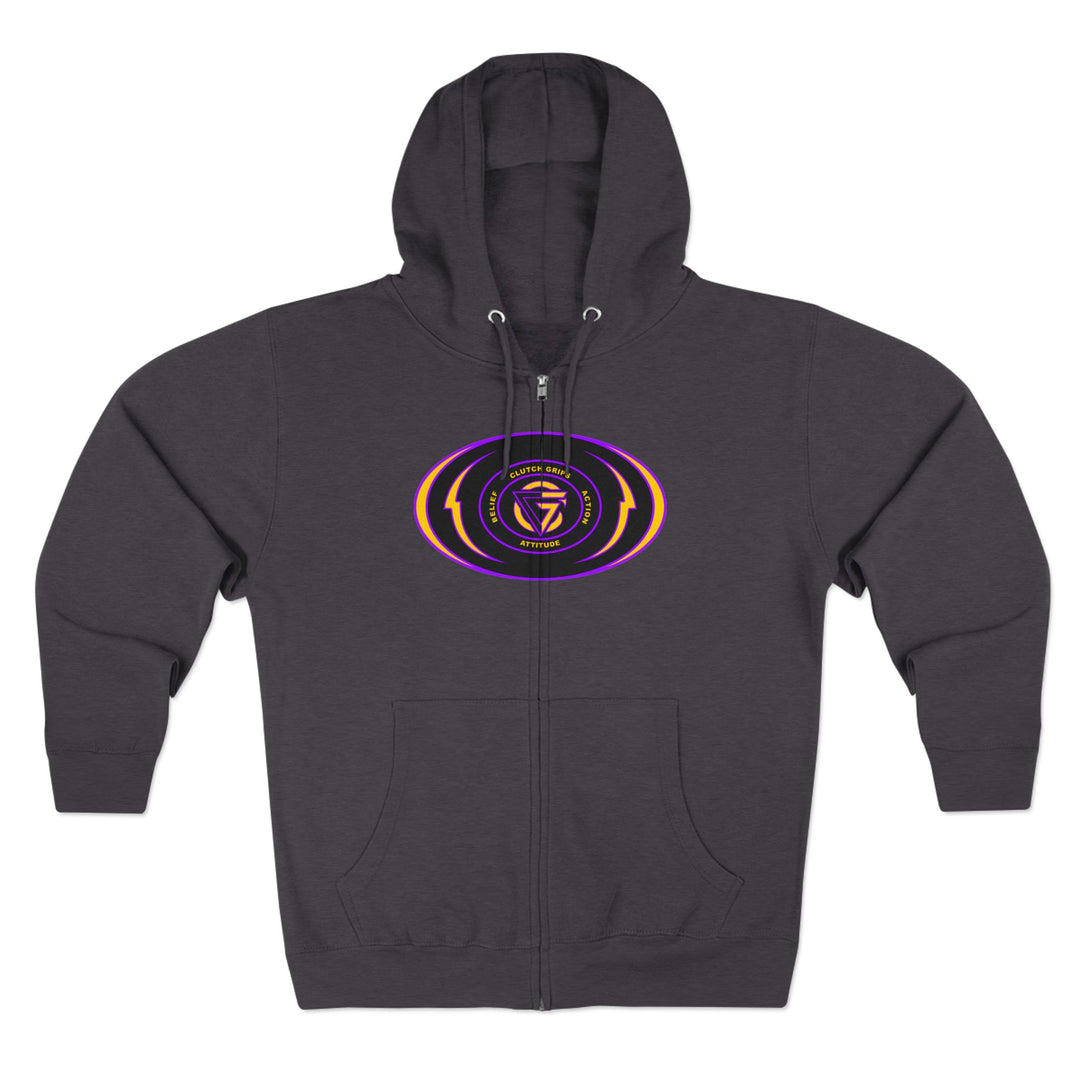 CG MAC JUMP PURPLE GOLD /AMERICAN SAVAGE ZIP UP