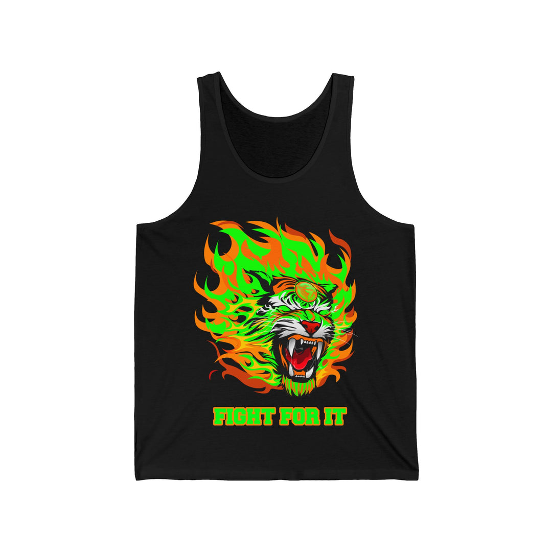 TIGER FLAME ORANGE GREEN /FIGHT FOR IT