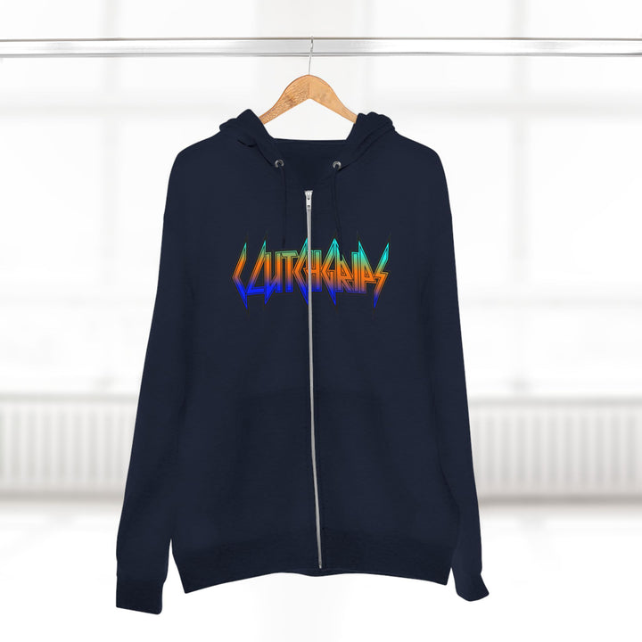 CG SERPENT SLAYER BLUE ORANGE AQUA /READY FOR WAR ZIP UP