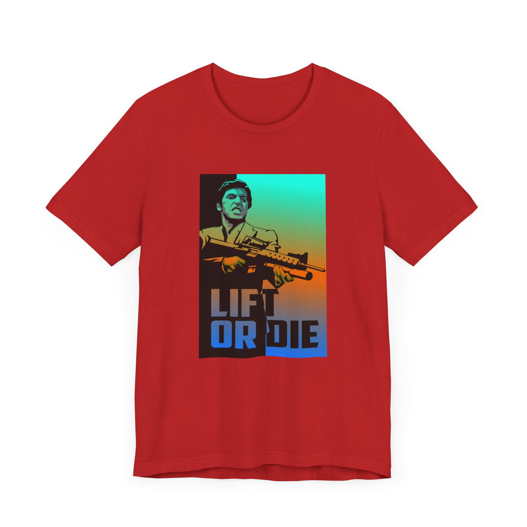 CG BLUE ORANGE AQUA MAN VS MAN /LIFT OR DIE