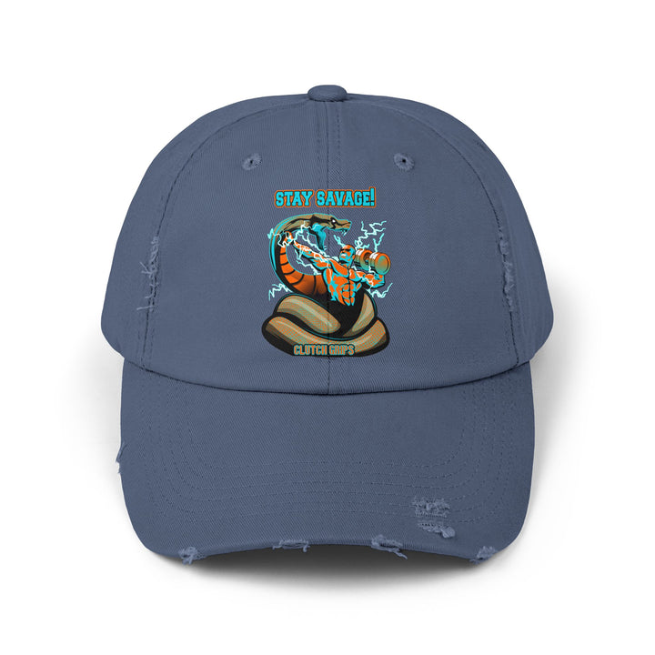 MAN VS SNAKE MIAMI STYLE/STAY SAVAGE CAP