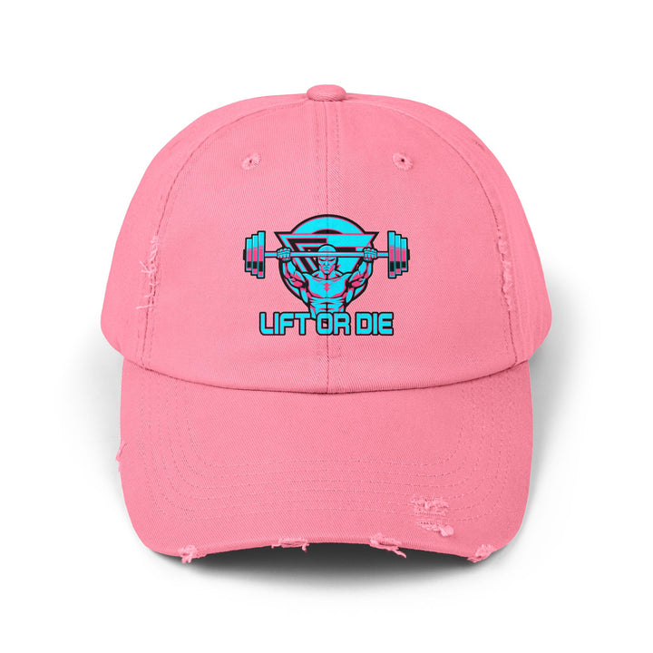 ENTER THE MAC BLUE PINK/ LIFT OR DIE CAP