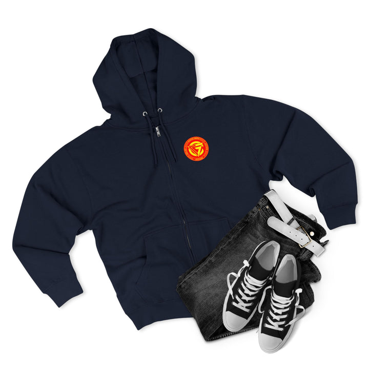 CG SAMURAI MASK ORANGE GOLD /CLUTCHGRIPS ZIP UP