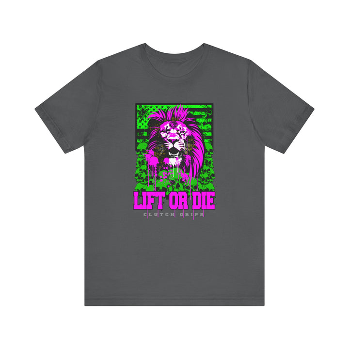 LION HEART PURPLEGREEN/LIFT OR DIE