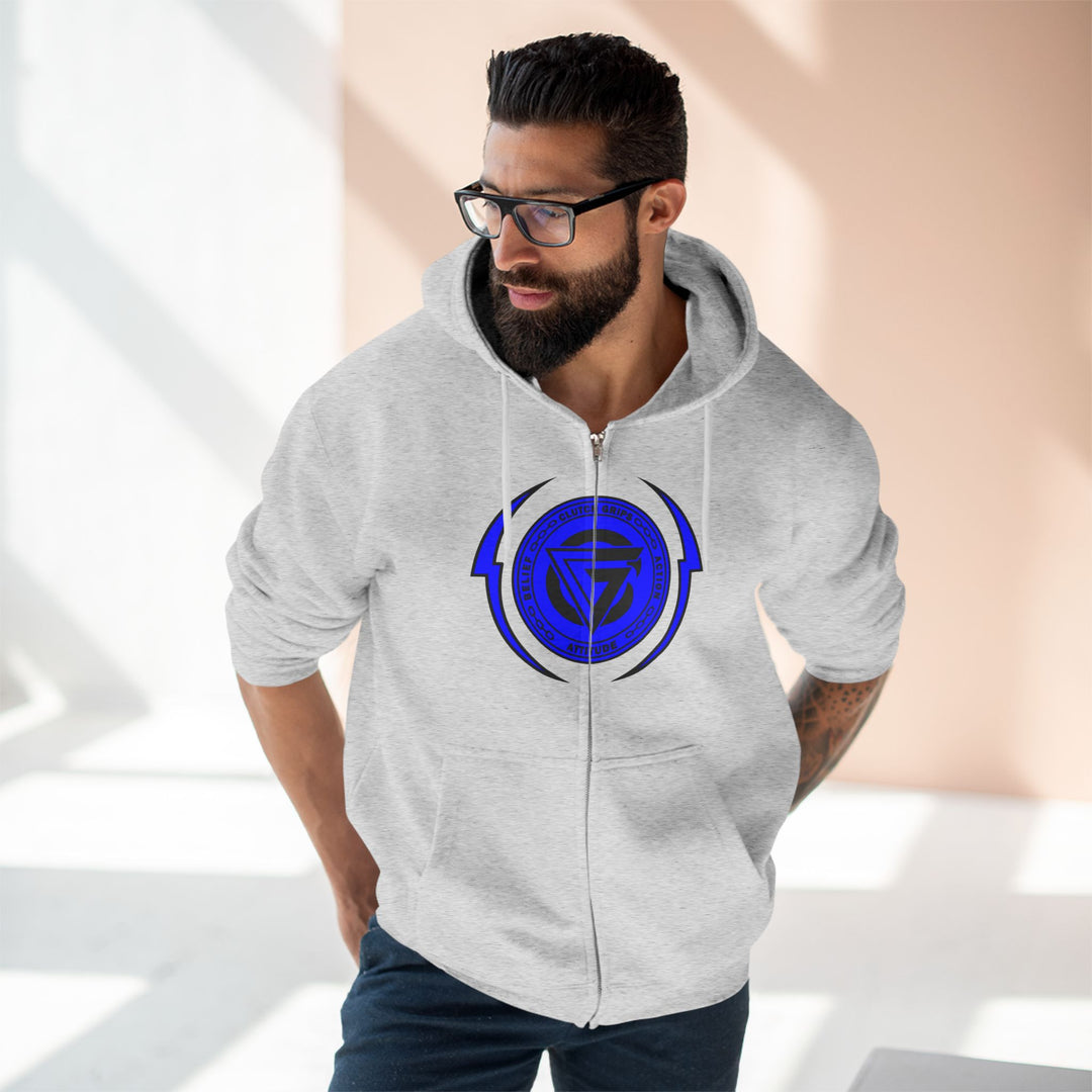 MAC WICK LIFT BLUE CG LIGHTNING /LIFT OR DIE ZIP UP